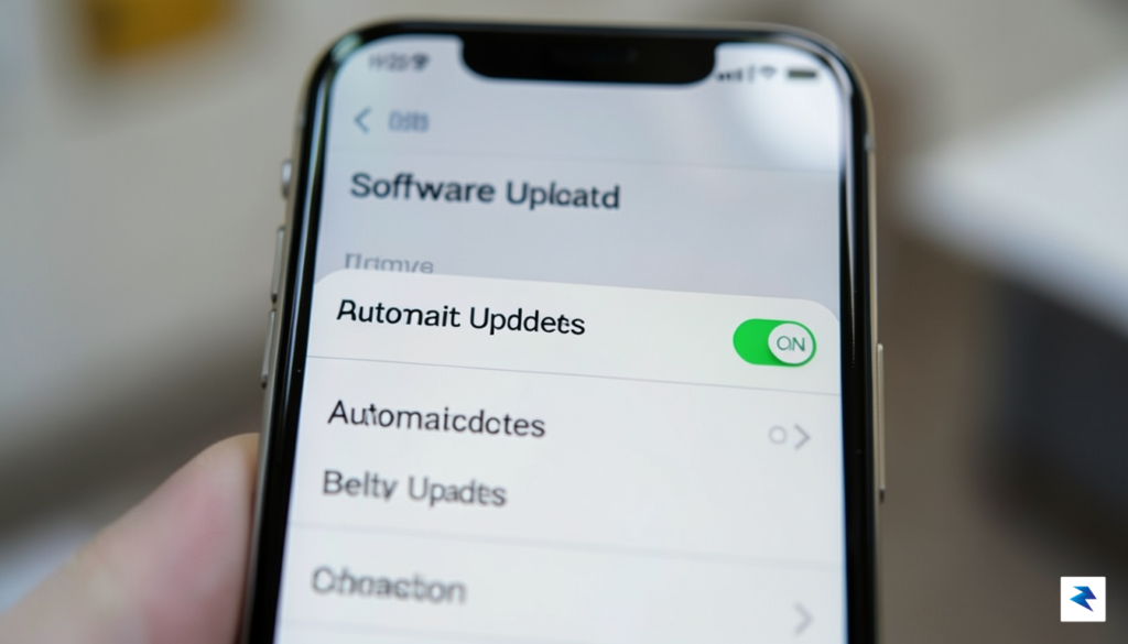A close-up shot of an iPhone screen showing the iOS&hellip;