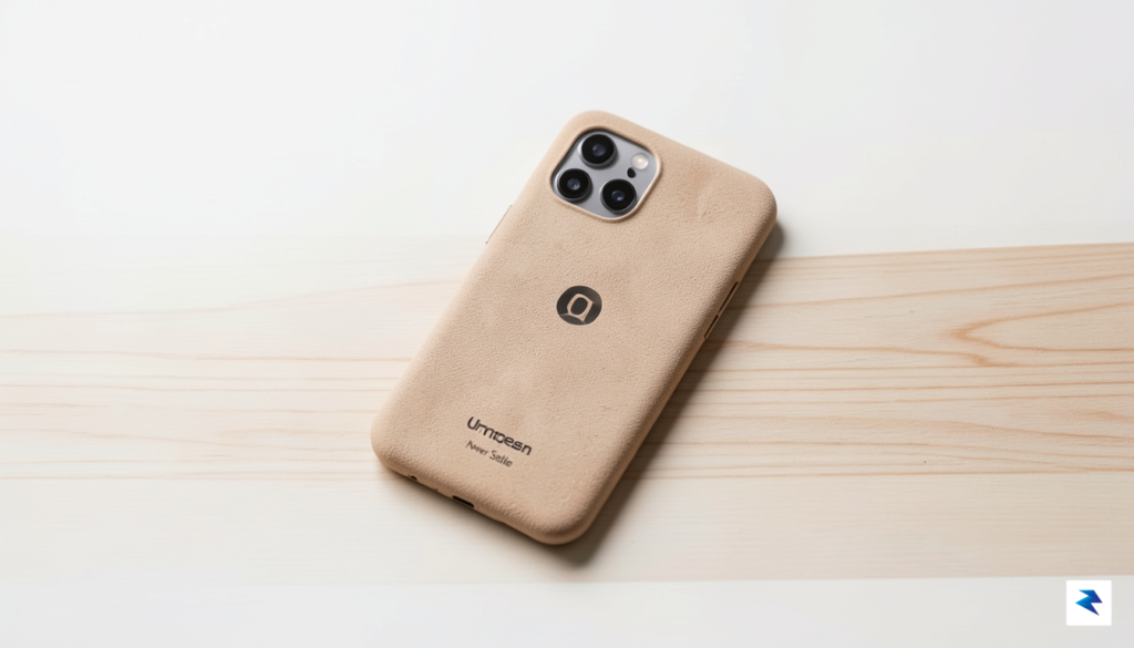 A sleek, high-angle studio shot of the original OnePlus One&hellip;