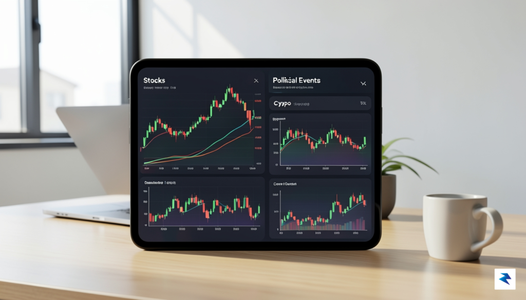 A modern, minimalist digital interface showing a sleek mobile dashboard…