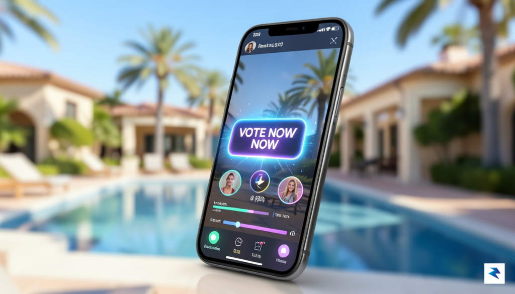A sleek, modern digital interface on a smartphone screen showing…