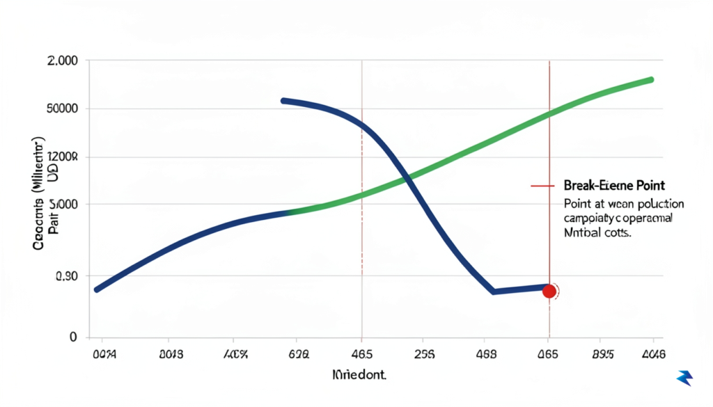 A detailed data visualization showing a line graph comparing the…