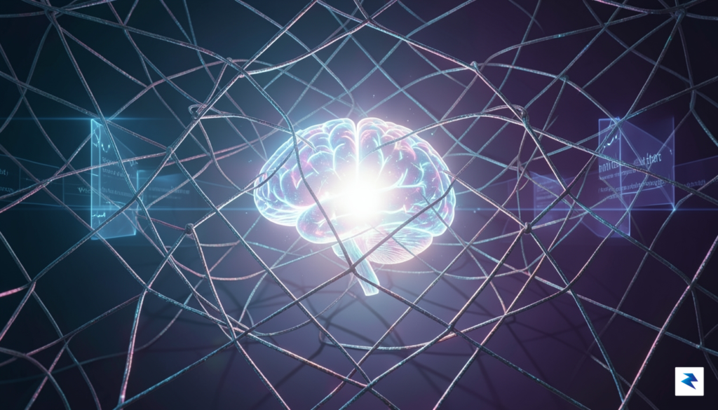 A conceptual image showing a complex network of safety nets&hellip;