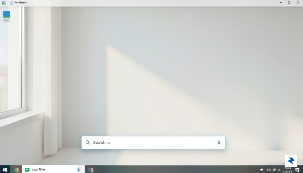 A clean, minimalist Windows 11 desktop environment featuring a focused,&hellip;