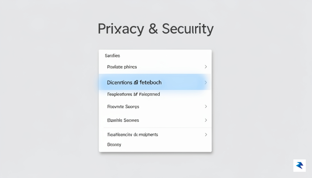 A clean, high-resolution screenshot of the Windows 11 Privacy &…