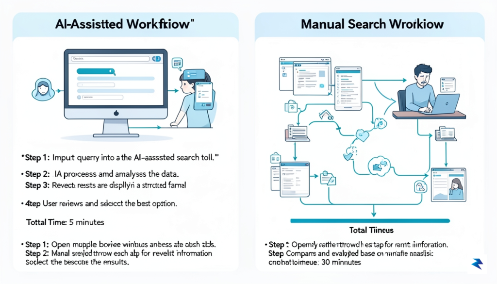 Comparing Gemini Notebook to Traditional Research Tools