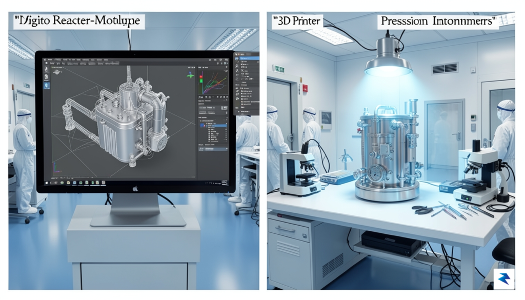 A detailed schematic illustration showing the transition from a 3D&hellip;