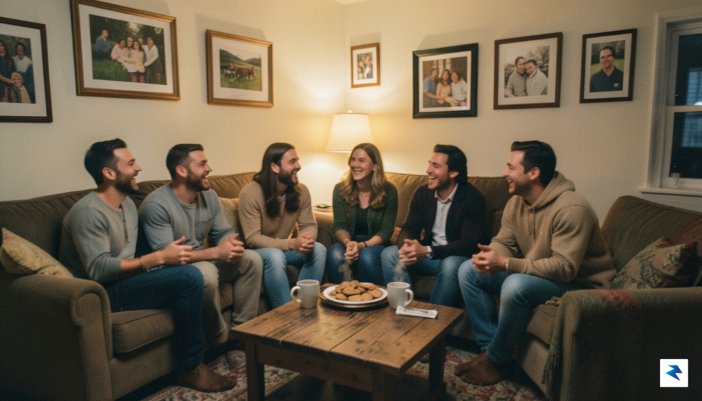 A vibrant, slightly blurred photo of a diverse group of&hellip;