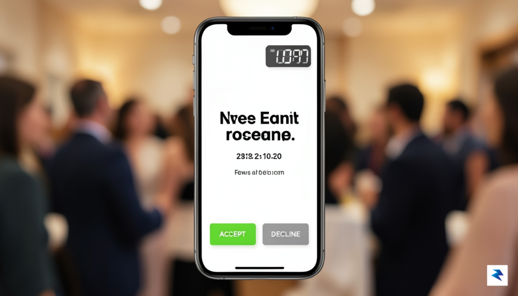 A sleek, minimalist smartphone screen showing a vibrant, visually-appealing digital&hellip;