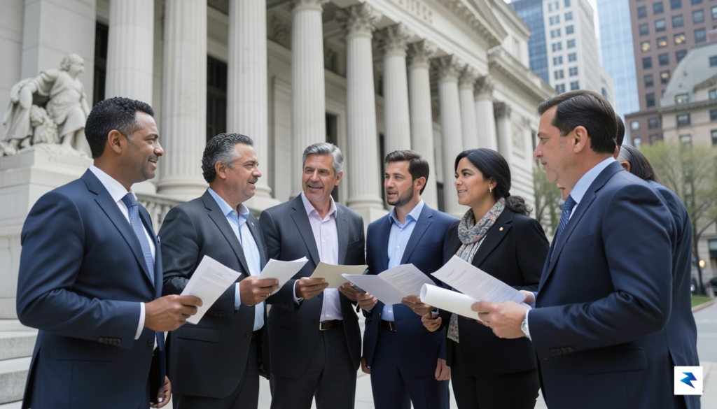 A photograph of a diverse group of public health advocates&hellip;