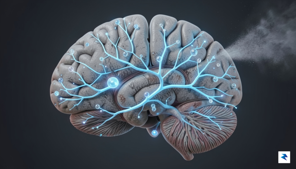 A detailed 3D medical illustration showing a cross-section of the&hellip;