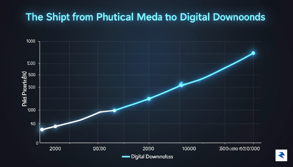 Why Physical Media Is Losing Its Market Share