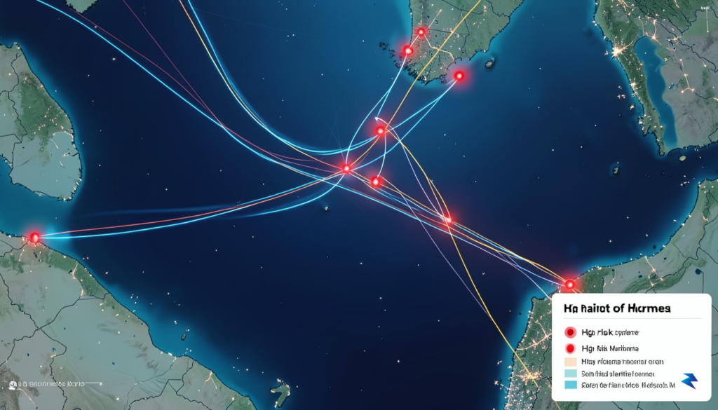 A digital data visualization map showing glowing transit lines through&hellip;