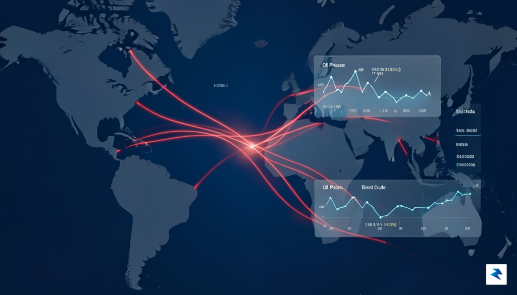 A digital data visualization map showing glowing red transit lines&hellip;