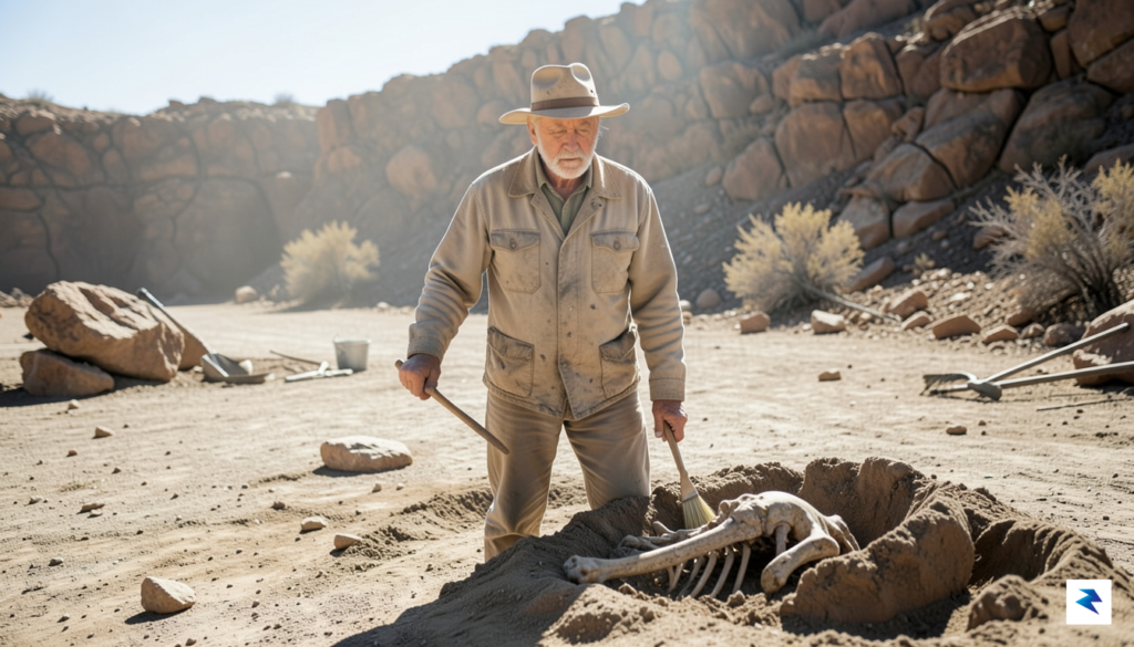 A cinematic shot of Sam Neill as Alan Grant in&hellip;