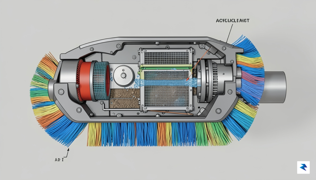 A cross-section diagram showing the internal components of a high-tech&hellip;