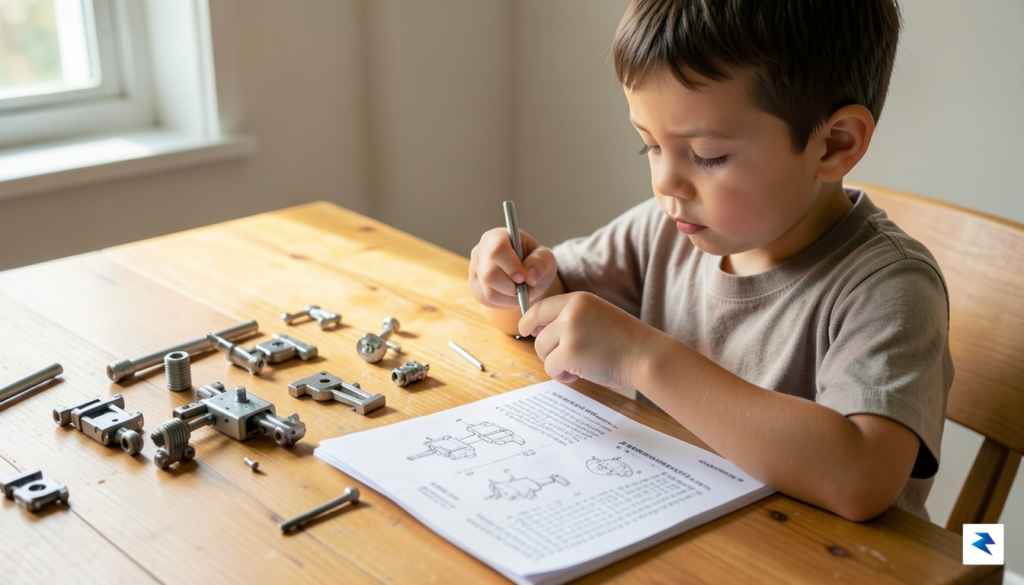 Beyond the Screen: Developing Critical Thinking through Tactile Learning
