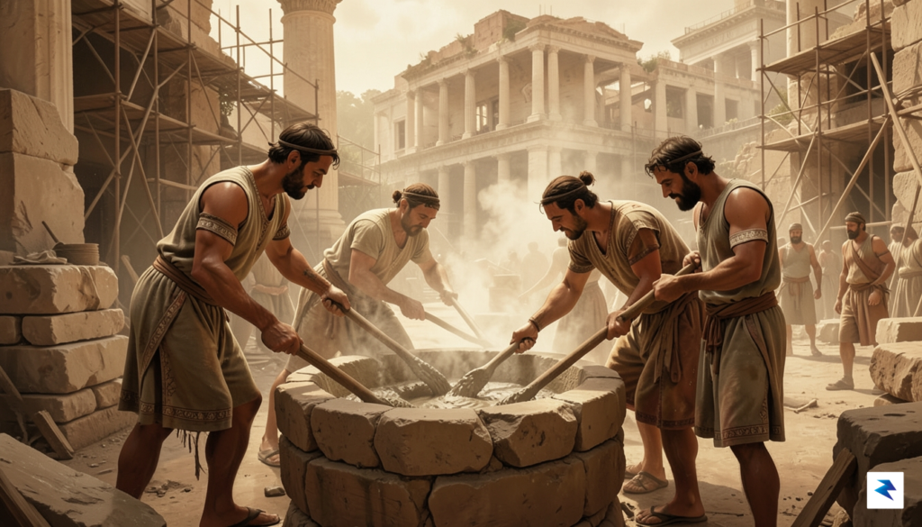 Hot Mixing vs. Cold Mixing: Revisiting Vitruvian Methods