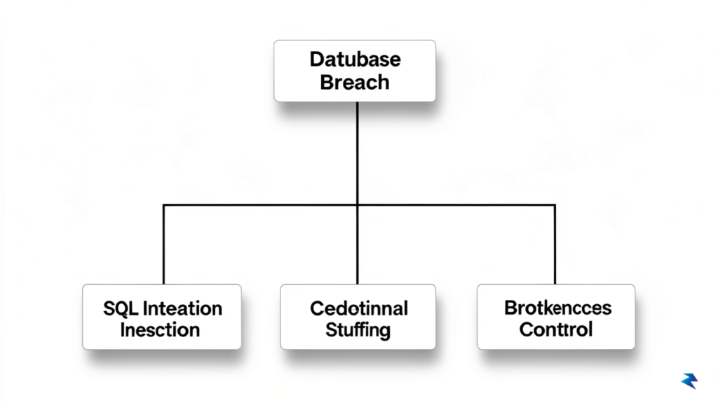 A conceptual diagram showing an attack tree branching out from&hellip;