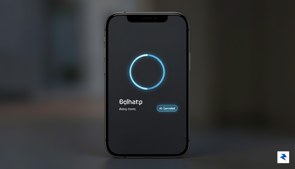 A sleek, modern digital music player interface on a smartphone&hellip;