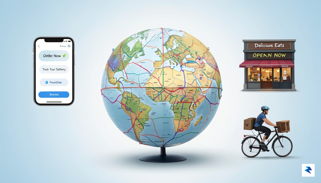 A digital illustration showing a globe being wrapped in a&hellip;