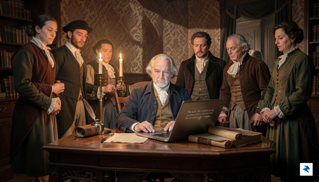 Beyond the Quill: How AI Tools Would Have Transformed 1776