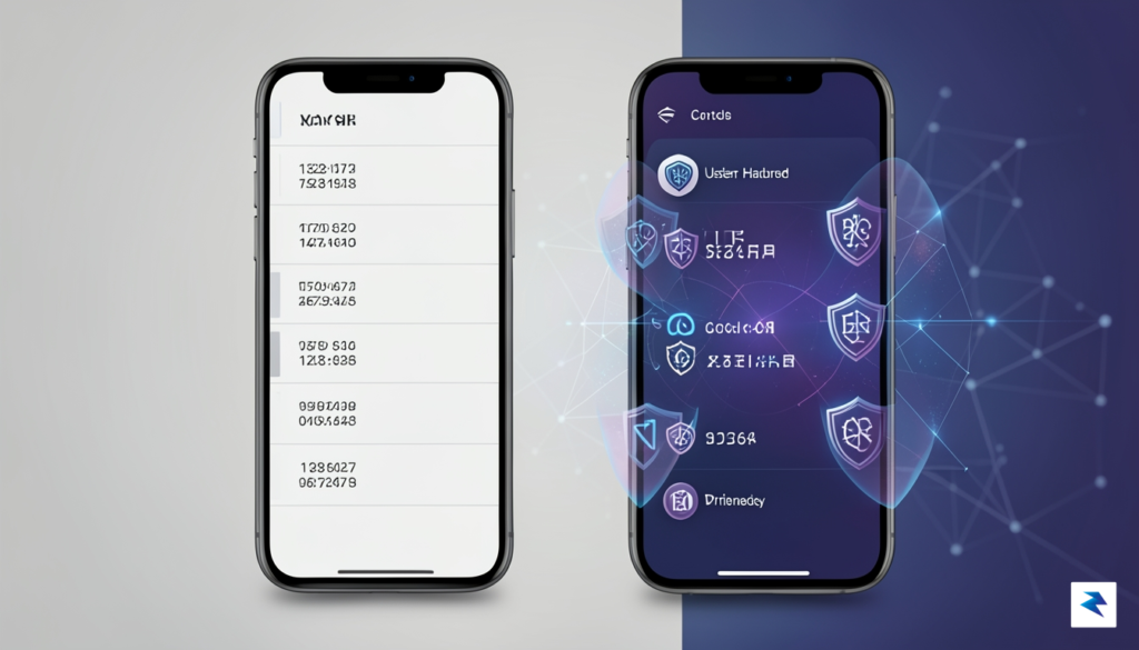 A conceptual digital illustration showing a mobile phone screen transitioning&hellip;