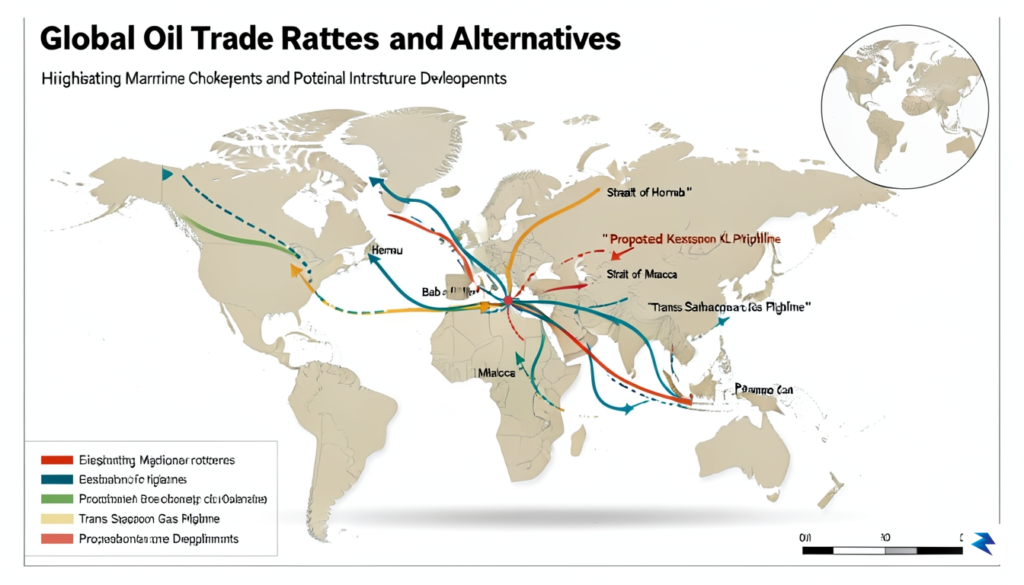 A detailed, professional infographic showing a stylized map of global&hellip;